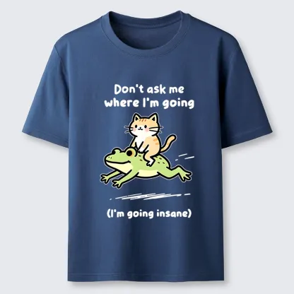 Tokyo-Tiger Cat Riding Frog Meme Classic T-Shirt