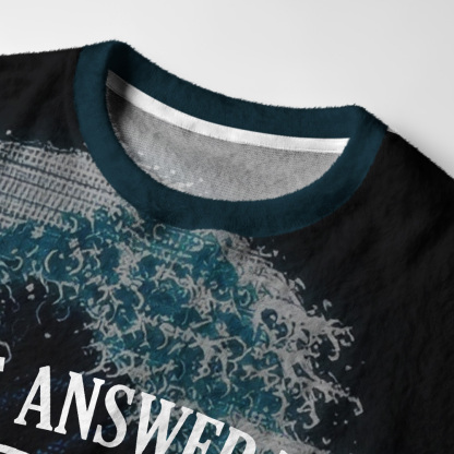 Tokyo-Tiger Ultimate Question Funny Answer Fuzzy Christmas Ugly Sweatshirt