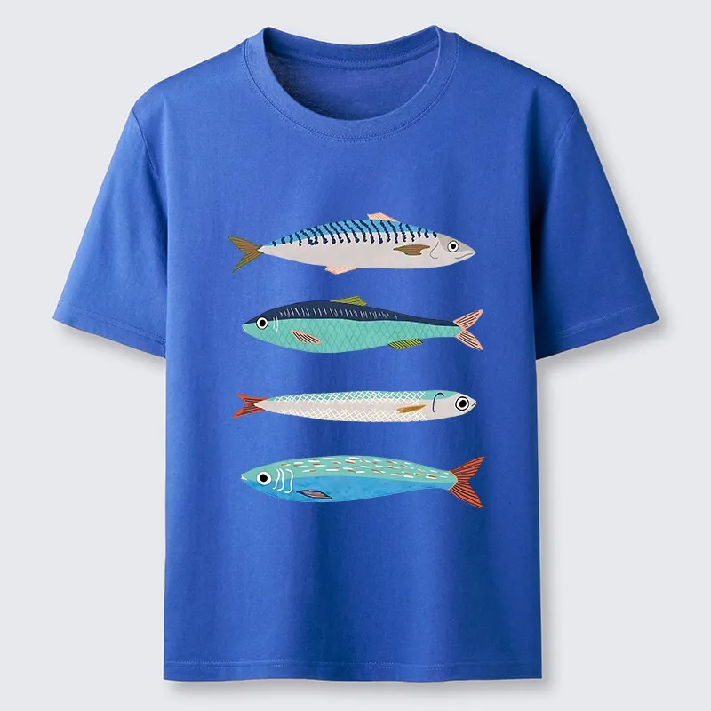 Tokyo‑Tiger Playful Sea Fish Classic T-Shirt