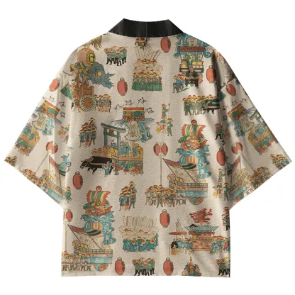 Tokyo-Tiger Traditional Celebrations Kimono Cardigan