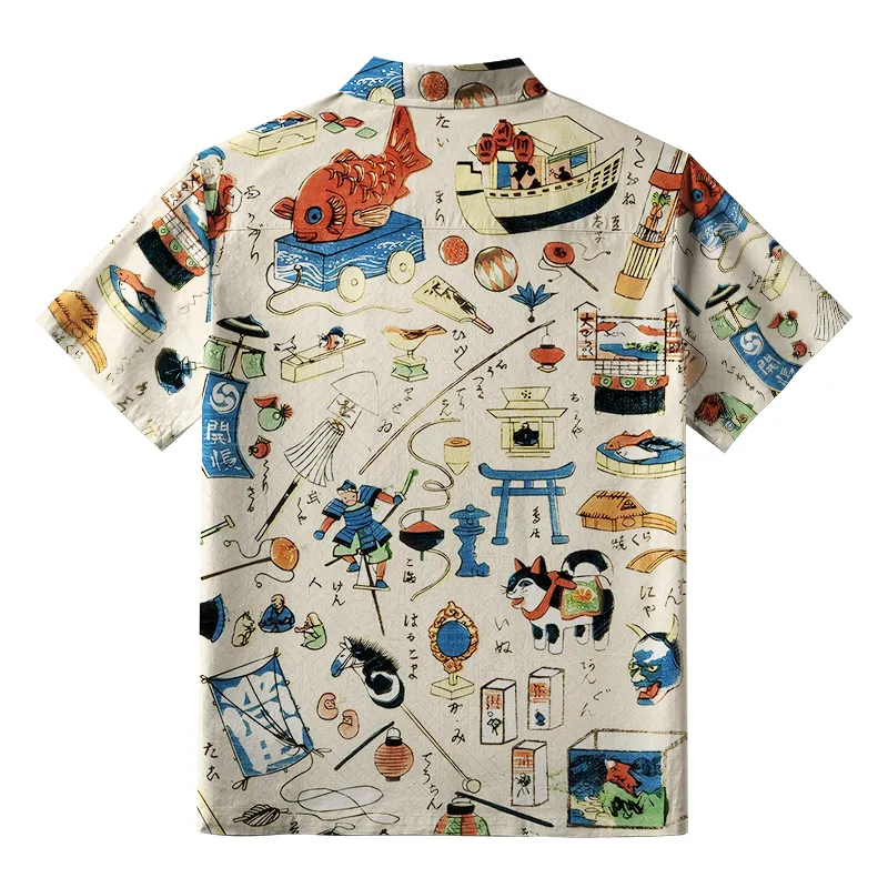 Tokyo-Tiger Japanese Cultural Traditions Aloha Hawaiian Shirt