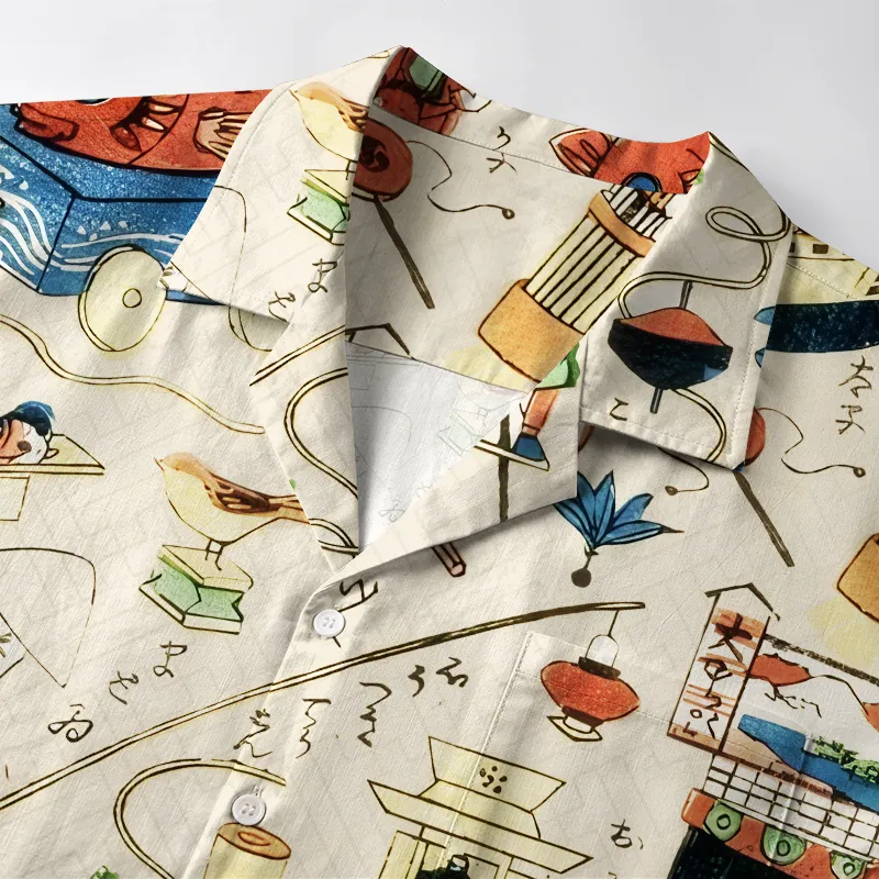 Tokyo-Tiger Japanese Cultural Traditions Aloha Hawaiian Shirt