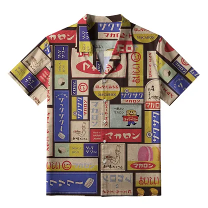 Tokyo-Tiger Gourmet Guide Aloha Hawaiian Shirt