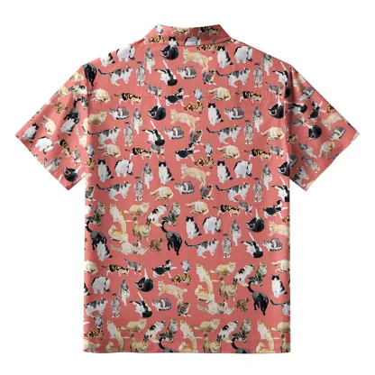 Tokyo-Tiger Cats Collection Button-up Shirt