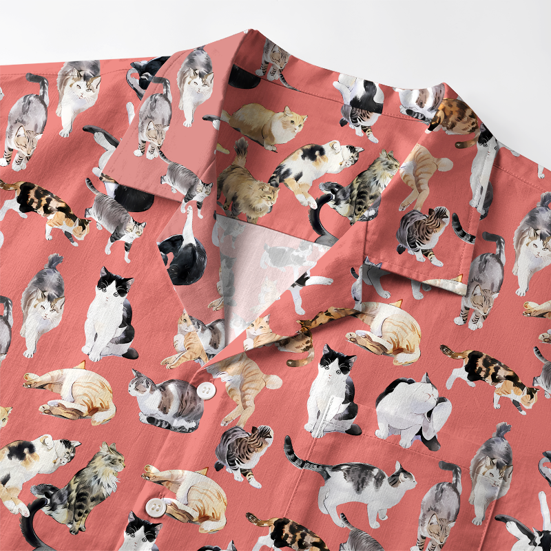 Tokyo-Tiger Cats Collection Aloha Hawaiian Shirt