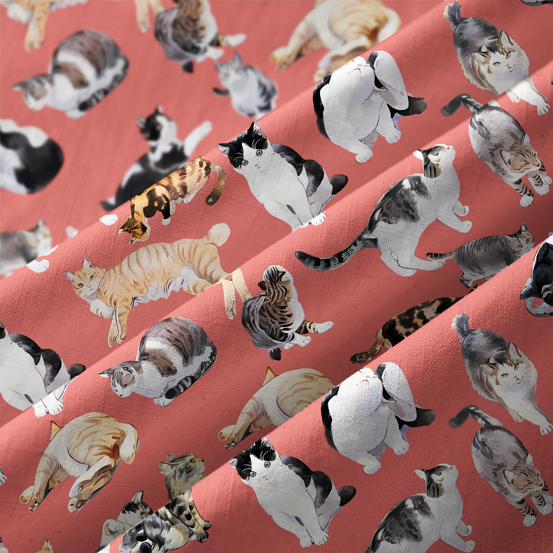 Tokyo-Tiger Cats Collection Button-up Shirt