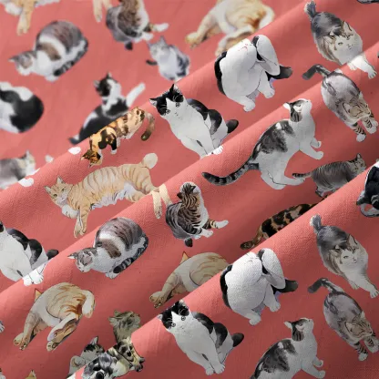 Tokyo-Tiger Cats Collection Button-up Shirt