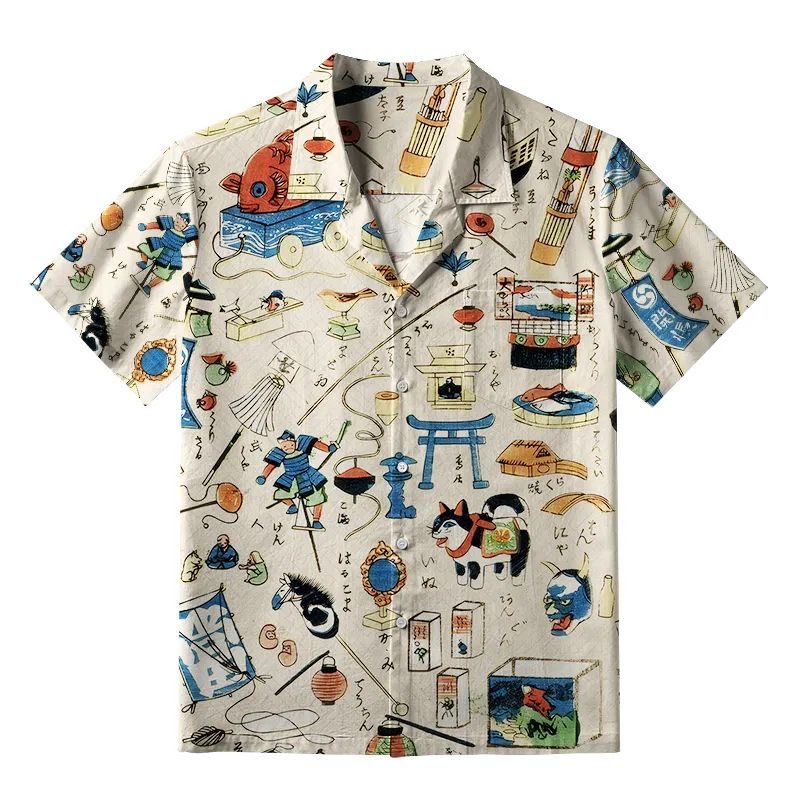 Tokyo-Tiger Japanese Cultural Traditions Aloha Hawaiian Shirt