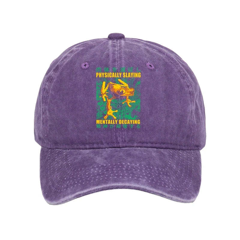 Tokyo-Tiger Physically Slaying Mentally Decaying Washed Cap