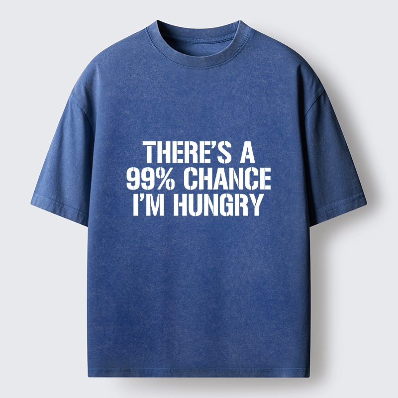 Tokyo-Tiger Hunger Level: 99% Washed T-Shirt