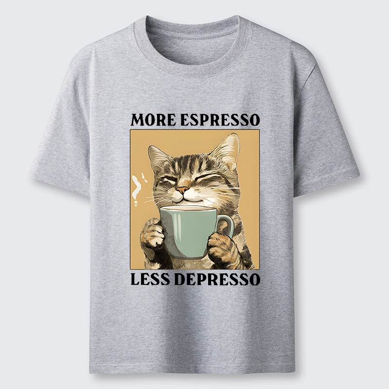 Tokyo-Tiger Cute Cat Drinking Coffee Classic T-Shirt