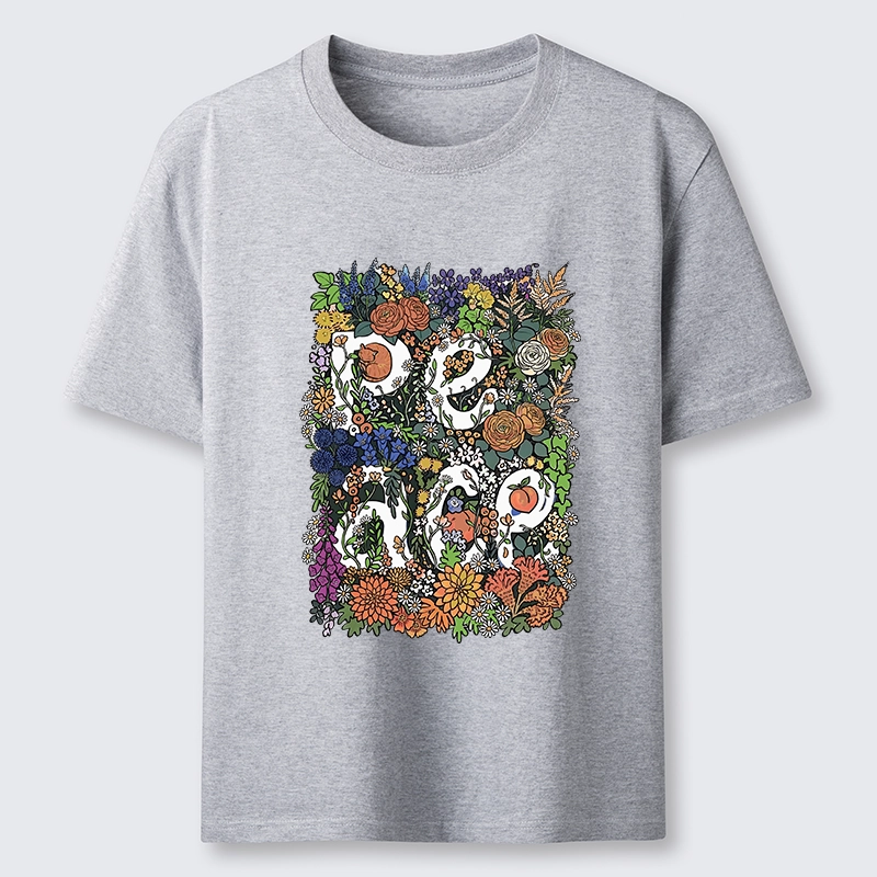 Tokyo-Tiger Peace In Flowers Classic T-Shirt