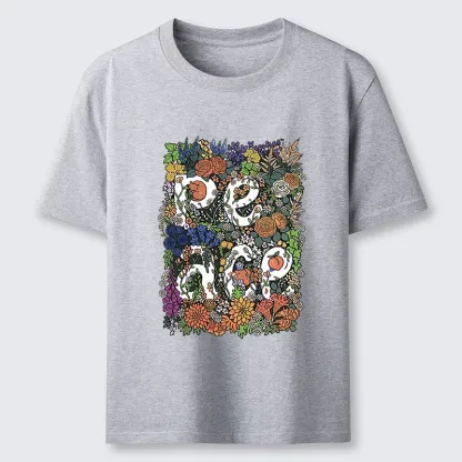 Tokyo-Tiger Peace In Flowers Classic T-Shirt