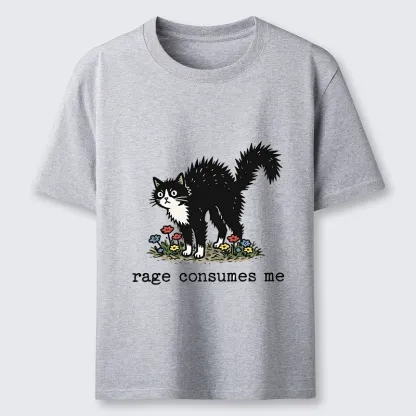 Tokyo-Tiger Angry Tuxedo Cat Classic T-Shirt