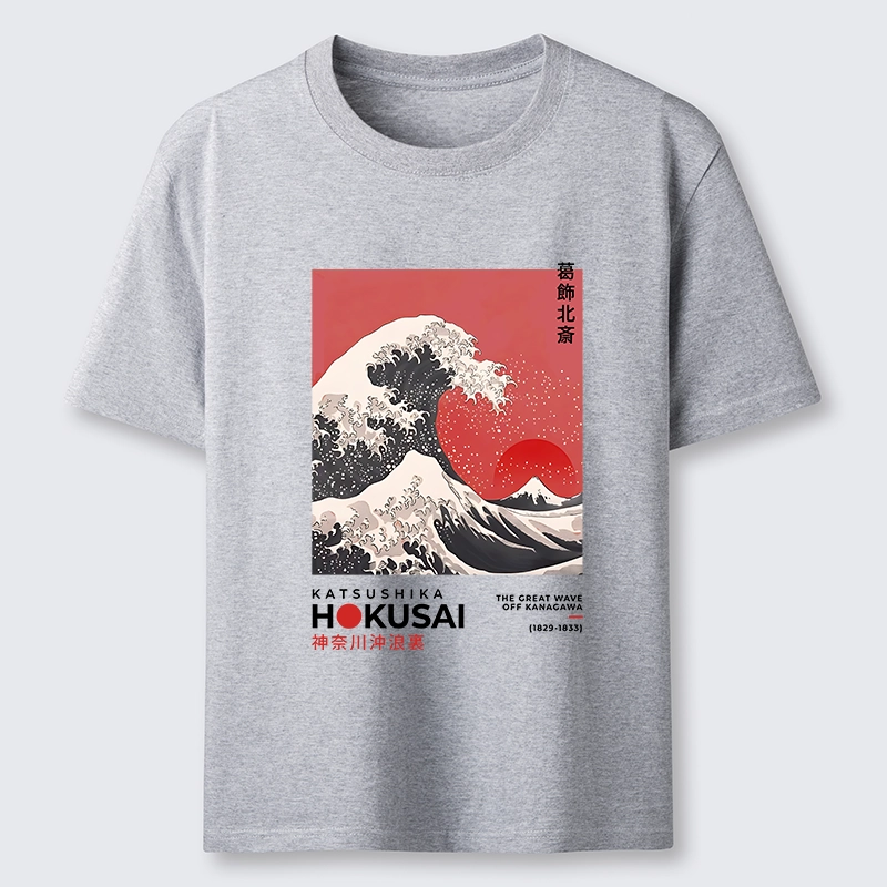 Tokyo-Tiger Mount Fuji Beneath The Wave Classic T-Shirt