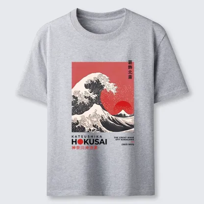Tokyo-Tiger Mount Fuji Beneath The Wave Classic T-Shirt