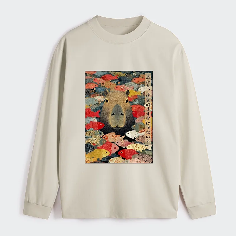 Tokyo-Tiger Am I Too Lovable? Classic Long Sleeve T-Shirt Sale