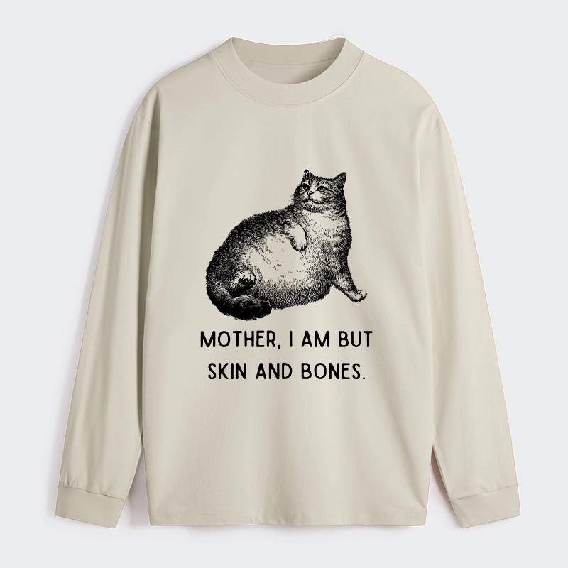 Tokyo-Tiger Skin & Bones Cat Classic Long Sleeve T-Shirt