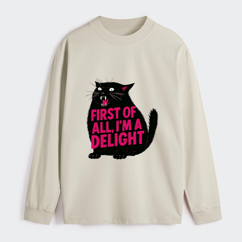 Tokyo-Tiger Roaring Black Cat Classic Long Sleeve T-Shirt