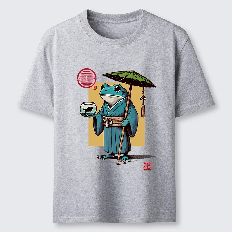 Tokyo-Tiger Green Frog Samurai Classic T-Shirt