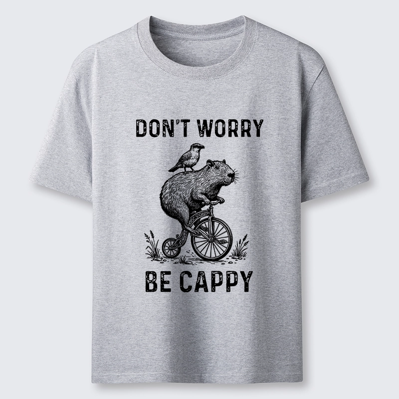 Tokyo-Tiger Happy Capybara On Wheels Classic T-Shirt