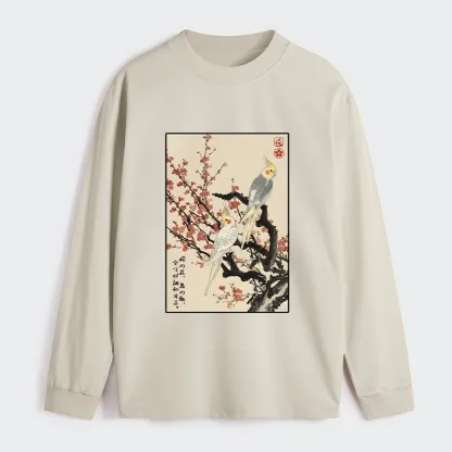 Tokyo-Tiger Whispers of Silent Blossoms Classic Long Sleeve T-Shirt