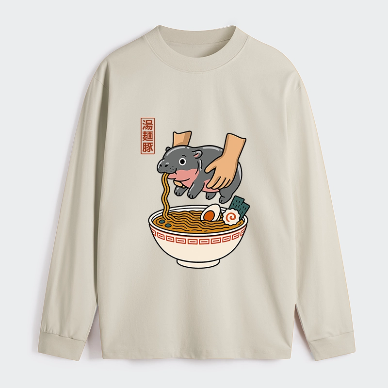 Tokyo-Tiger Noodles Got Me Classic Long Sleeve T-Shirt