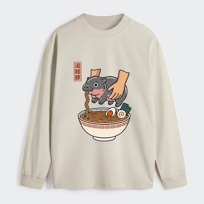 Tokyo-Tiger Noodles Got Me Classic Long Sleeve T-Shirt