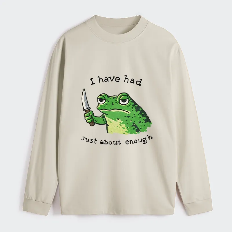 Tokyo-Tiger Impatient Frog Classic Long Sleeve T-Shirt