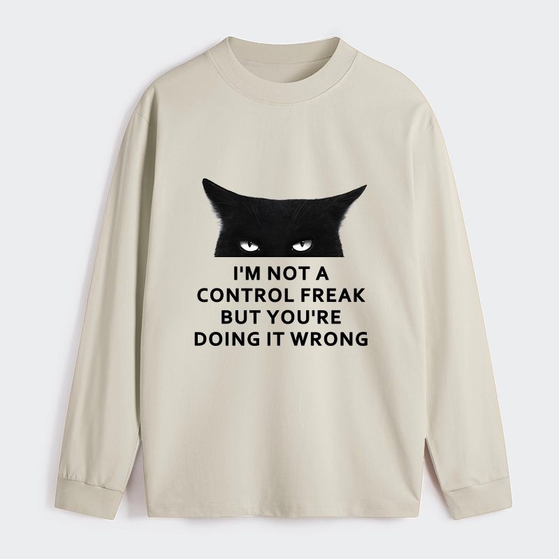Tokyo-Tiger Control Freak Funny Classic Long Sleeve T-Shirt