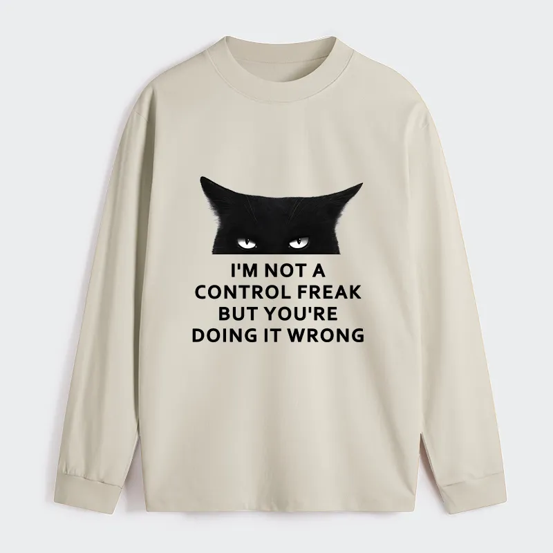 Tokyo-Tiger Control Freak Funny Classic Long Sleeve T-Shirt