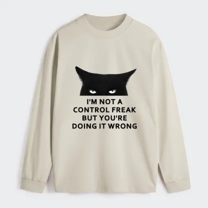 Tokyo-Tiger Control Freak Funny Classic Long Sleeve T-Shirt