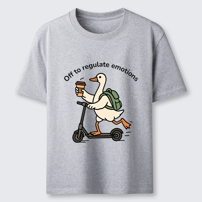 Tokyo-Tiger Scooter-Riding Duck’s Self-Care Classic T-Shirt