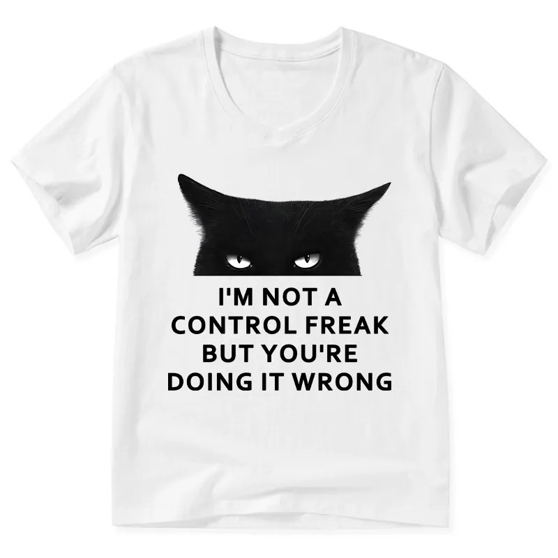 Tokyo-Tiger Control Freak Funny V-Neck Classic T-Shirt Sale