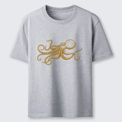 Tokyo-Tiger Vintage Octopus Illustration Art Classic T-Shirt