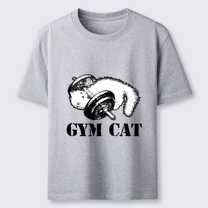 Tokyo-Tiger Cat Pumping Iron At The Gym Classic T-Shirt