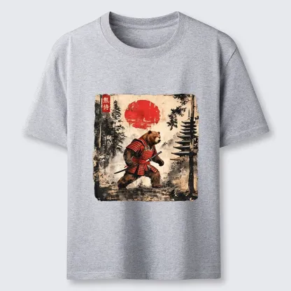 Tokyo-Tiger Japanese Samurai Bear With Katana Classic T-Shirt