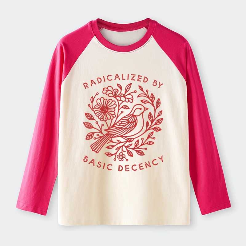 Tokyo-Tiger Pigeon That Was Moved Raglan Long Sleeve T-shirt