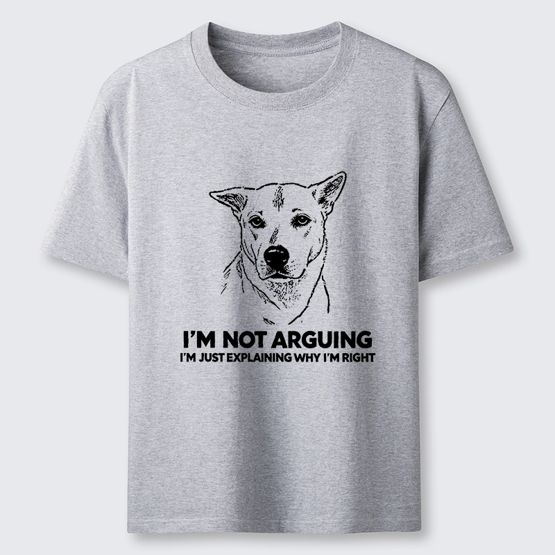 Tokyo-Tiger Stubborn Dog Defending His Point Classic T-Shirt