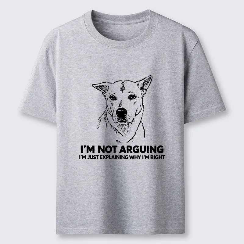 Tokyo-Tiger Stubborn Dog Defending His Point Classic T-Shirt