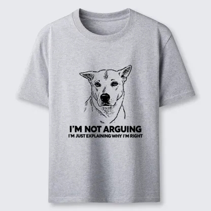 Tokyo-Tiger Stubborn Dog Defending His Point Classic T-Shirt