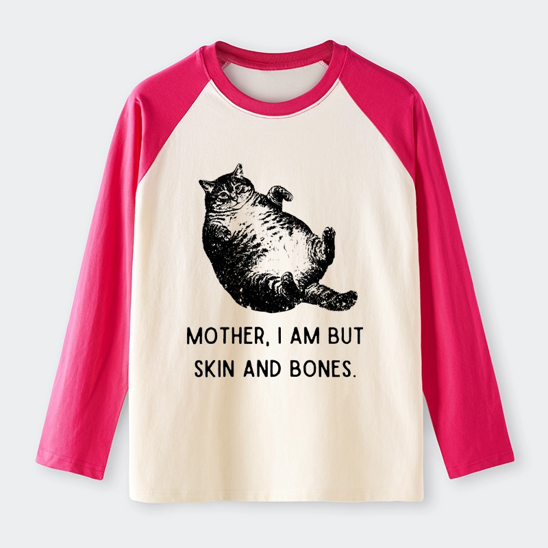Tokyo-Tiger Overweight Cat And Its Doting Owner Raglan Long Sleeve T-shirt