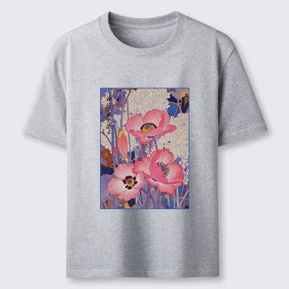 Tokyo-Tiger Vintage Japanese Poppy Art Classic T-Shirt