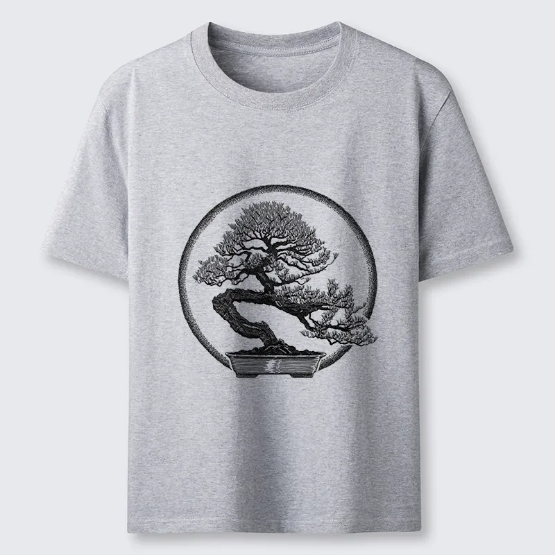 Tokyo-Tiger Bonsai Pine Tree Art Classic T-Shirt