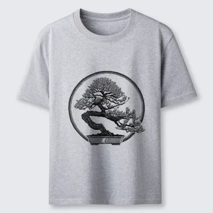 Tokyo-Tiger Bonsai Pine Tree Art Classic T-Shirt