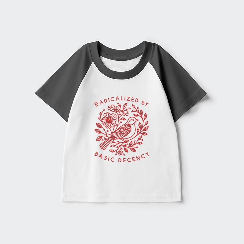 Tokyo-Tiger Pigeon That Was Moved Kids Raglan T-shirt