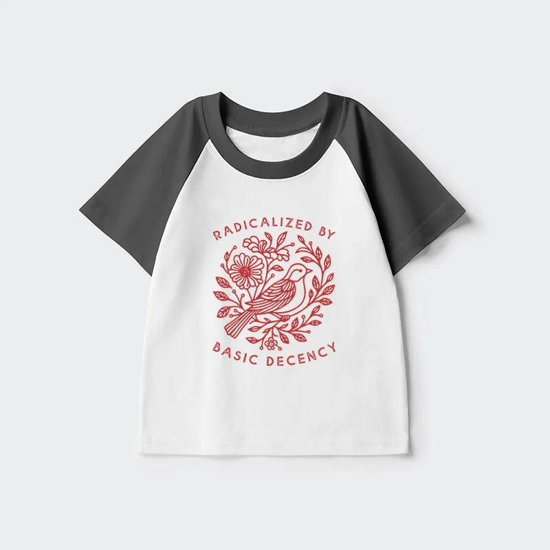 Tokyo-Tiger Pigeon That Was Moved Kids Raglan T-shirt