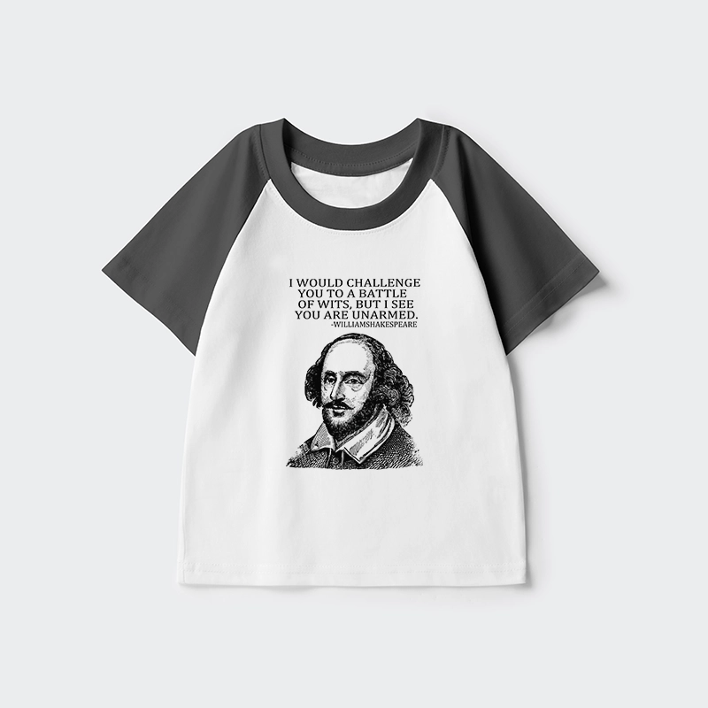 Tokyo-Tiger Your Intelligence Is Inferior To Mine Kids Raglan T-shirt