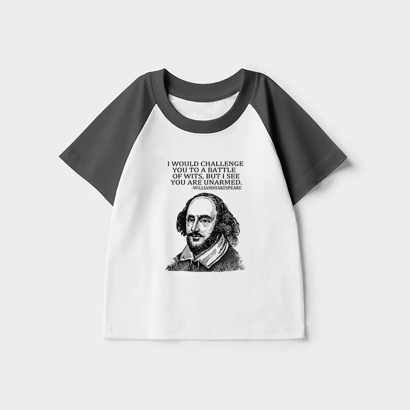 Tokyo-Tiger Your Intelligence Is Inferior To Mine Kids Raglan T-shirt