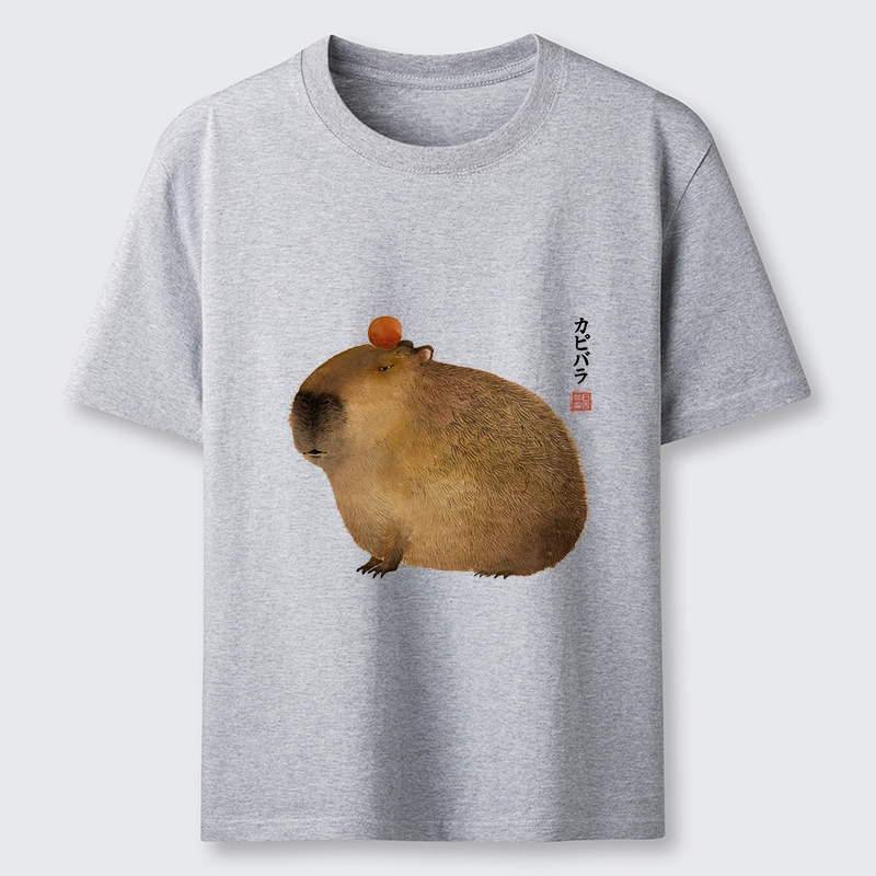 Tokyo-Tiger Calm Capybara Illustration Classic T-Shirt